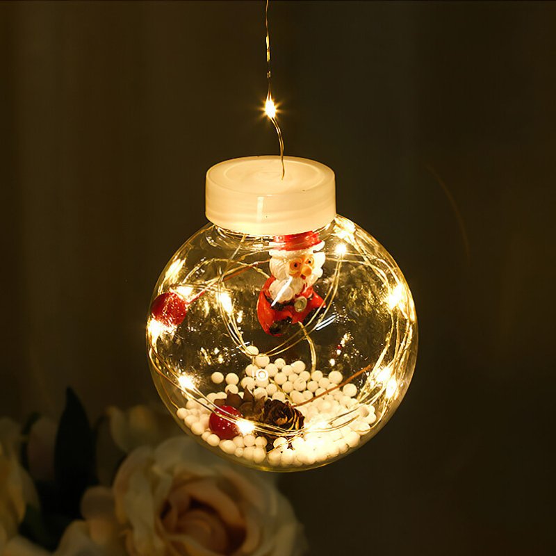 Varal de Luzes Decorativas Natal - Casas Gael